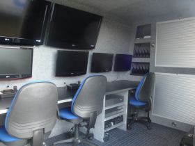 Mobile CCTV Unit Control Room
